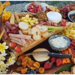 Food Platter Showing Thats Paella Food